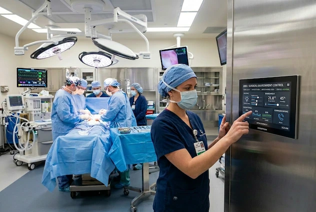 system sterowania szpital
